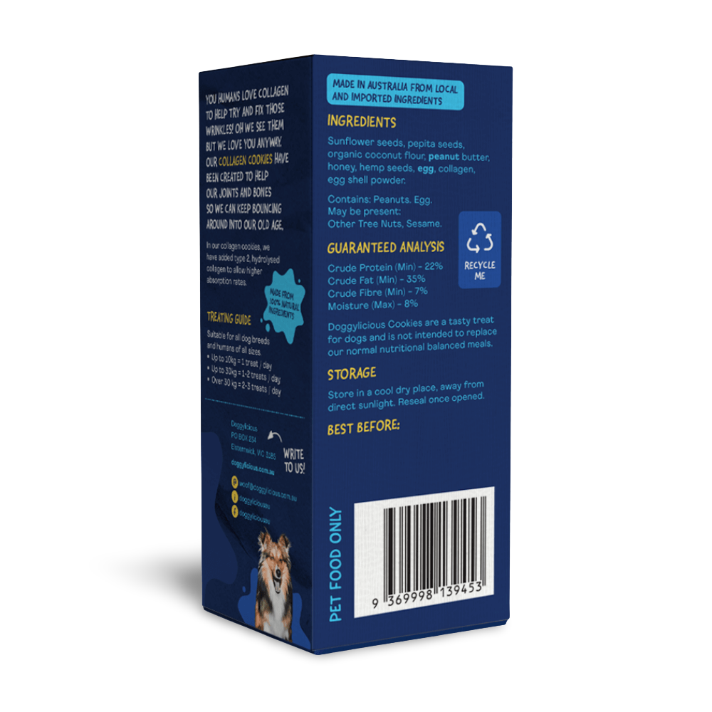 Hip Joint & Coat Cookie Treats for Dogs