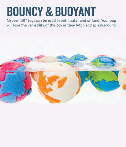 Planet Dog Orbee-Tuff Planet Ball Treat-Dispensing Dog Toy