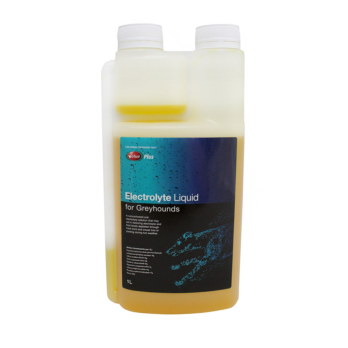 Value Plus Electrolyte Liquid for Greyhounds 1L