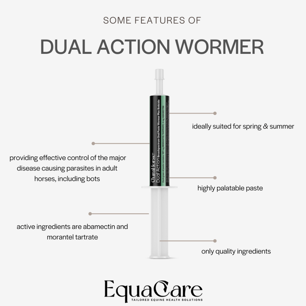 Curahorse Dual Action Broad Spectrum Oral Paste Wormer