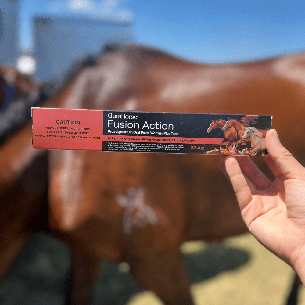 Curahorse Fusion Action Broad Spectrum Oral Paste Wormer