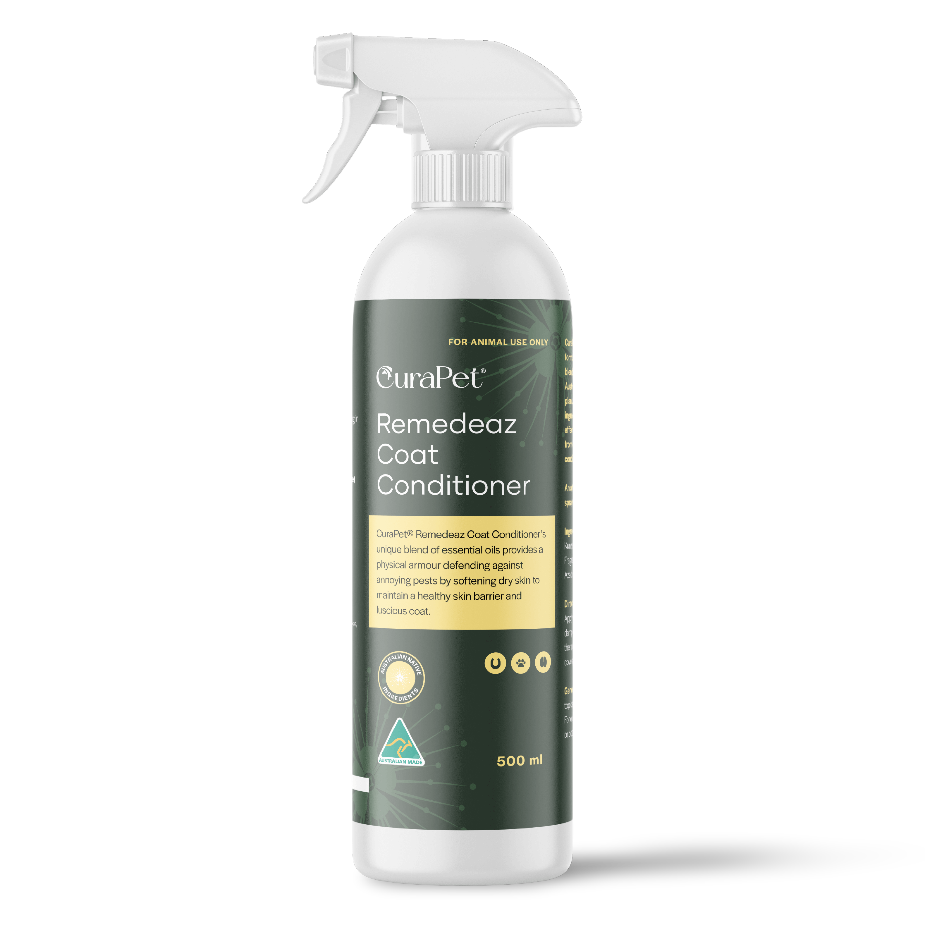 Curapet Remedeaz Coat Conditioner Spray For Horses And Dogs
