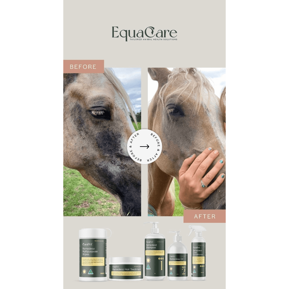 Curapet Remedeaz Hair And Coat Treatment For Dogs And Horses