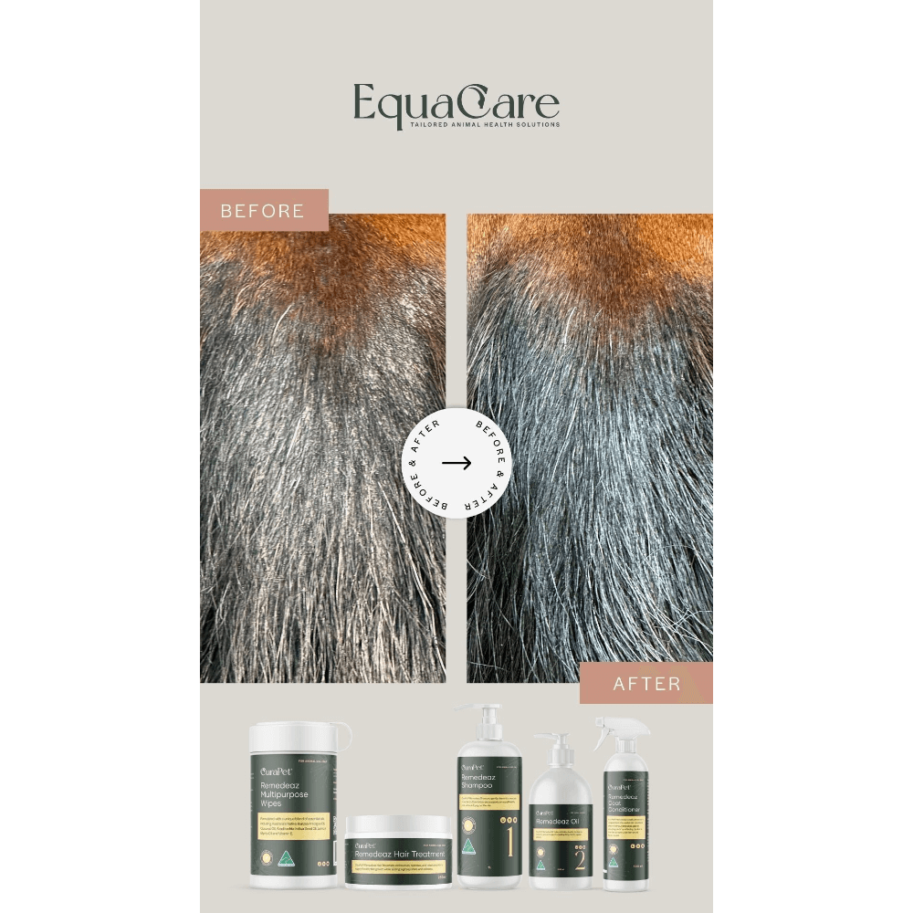 Curapet Remedeaz Hair And Coat Treatment For Dogs And Horses