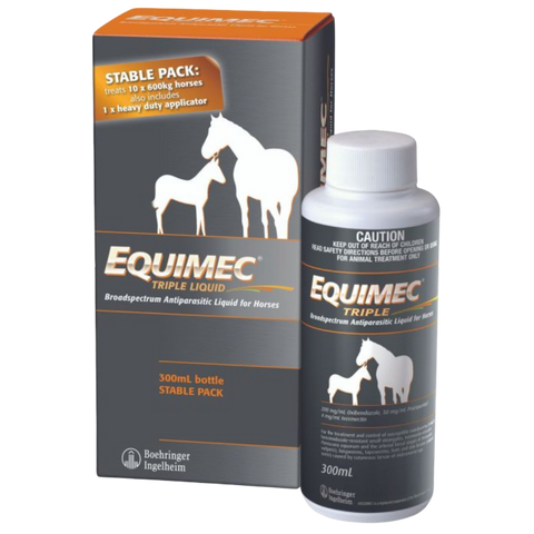 Equimec Triple Broad Spectrum Antiparasitic Liquid For Horses