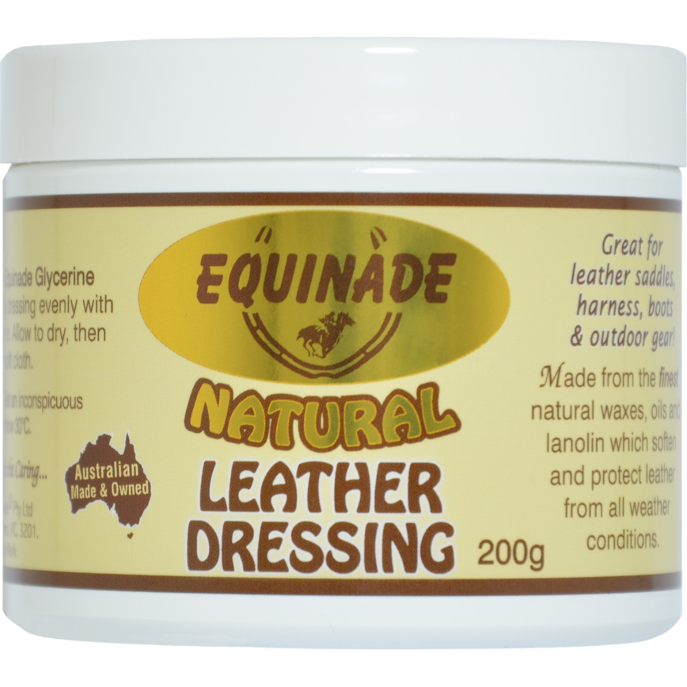 Natural Leather Dressing Horse Tack