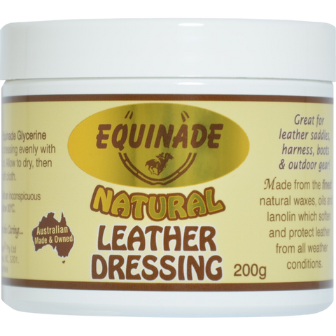 Natural Leather Dressing Horse Tack