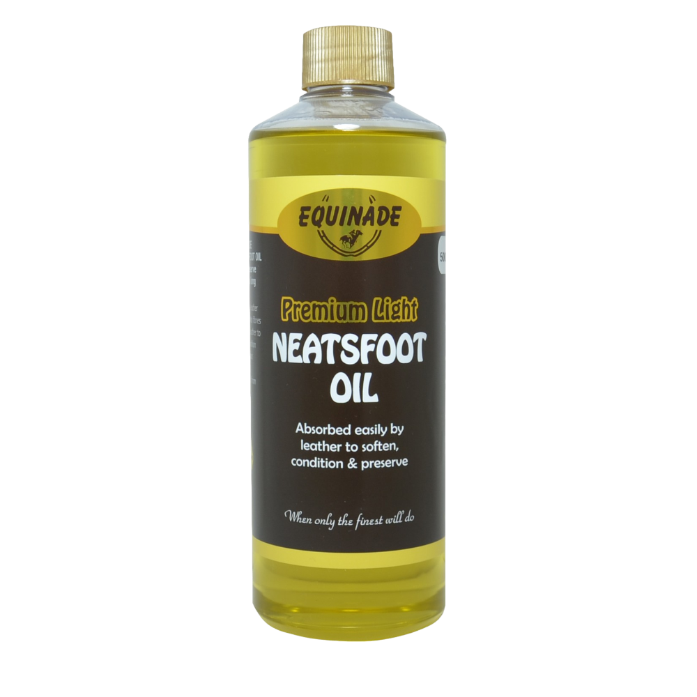 Equinade Premium Light Neatsfoot Oil Horse Leather Care