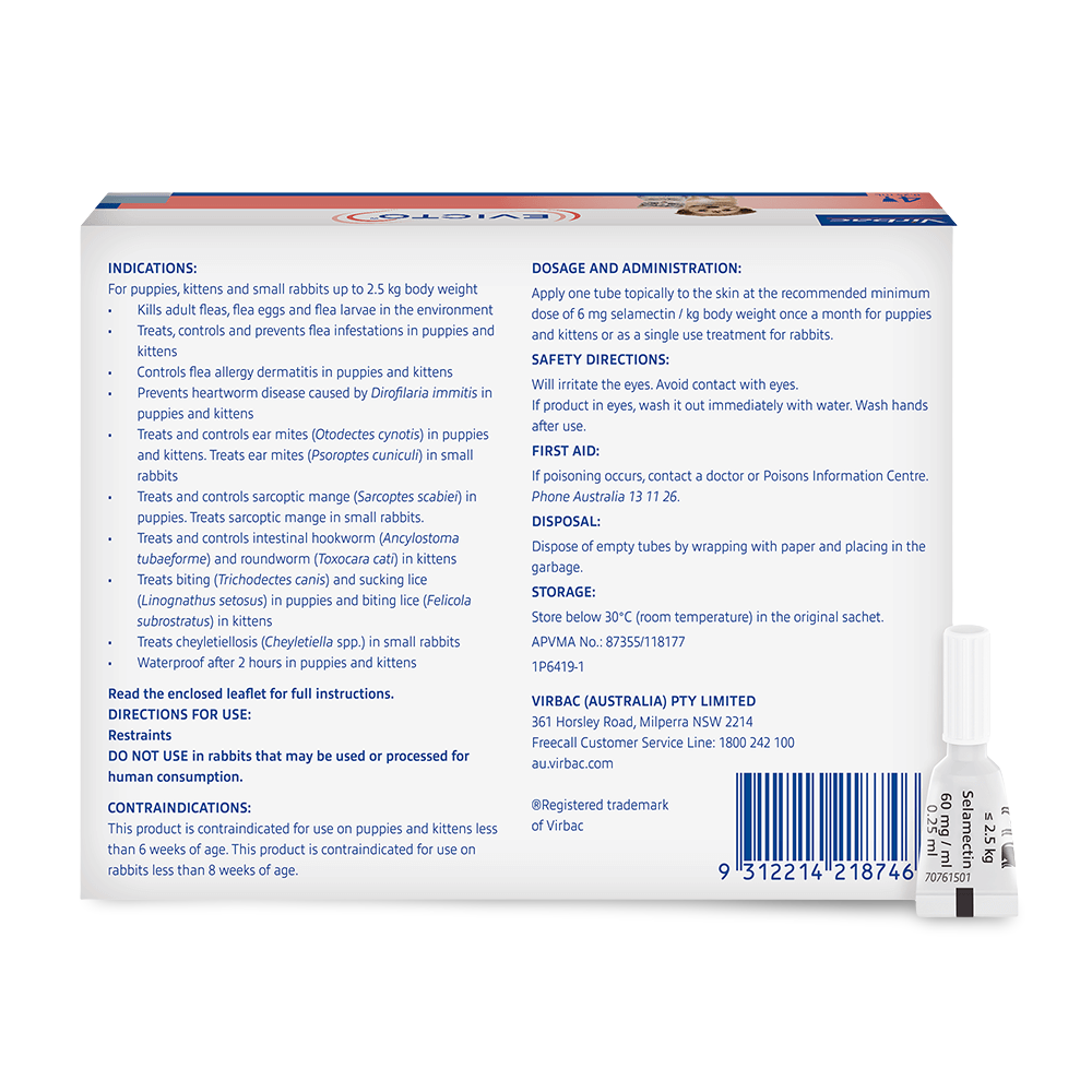 Flea & Worm Spot-On For Puppies And Kittens