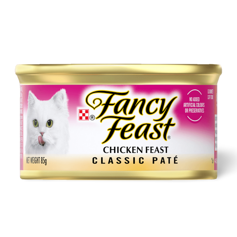 Adult Classic Pate Chicken Feast Gourmet Wet Cat Food