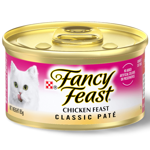 Adult Classic Pate Chicken Feast Gourmet Wet Cat Food