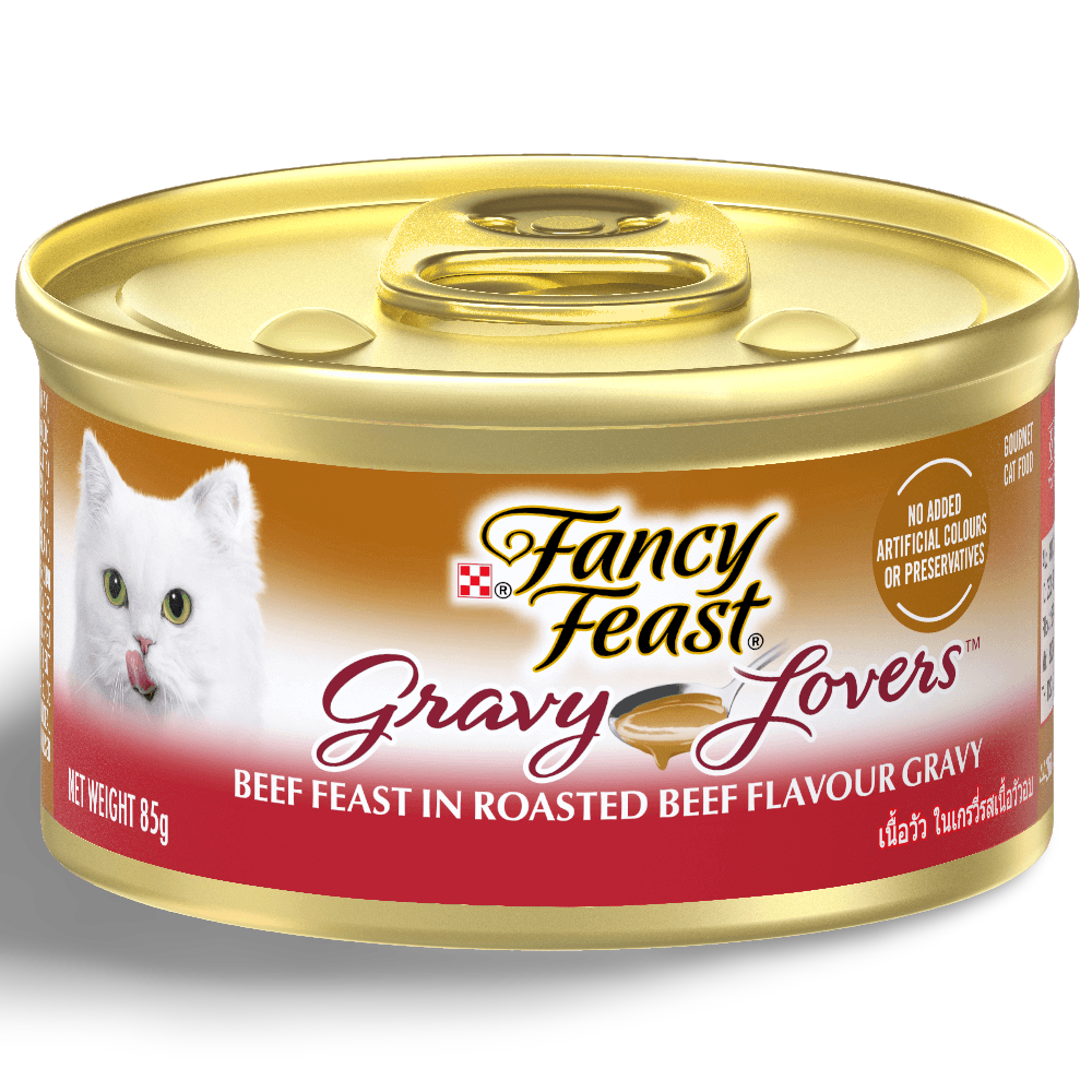 Adult Gravy Lovers Beef Feast In Roasted Beef Flavour Gravy Wet Cat Food