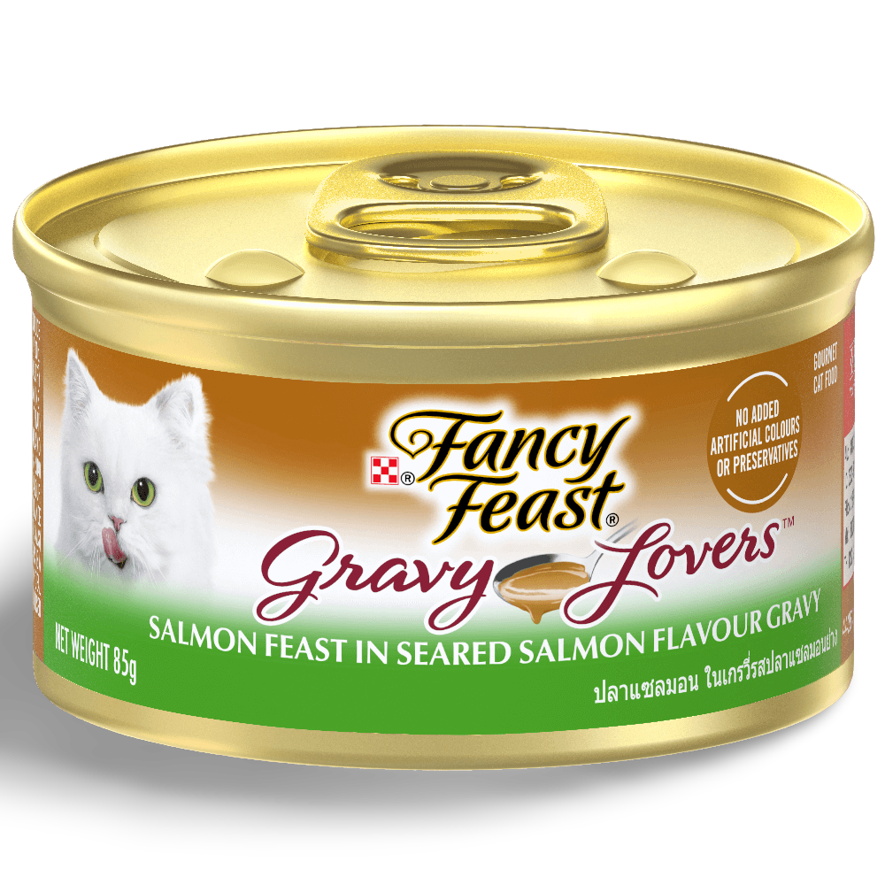 Adult Gravy Lovers Salmon Feast In Seared Salmon Flavour Gravy Wet Cat Food