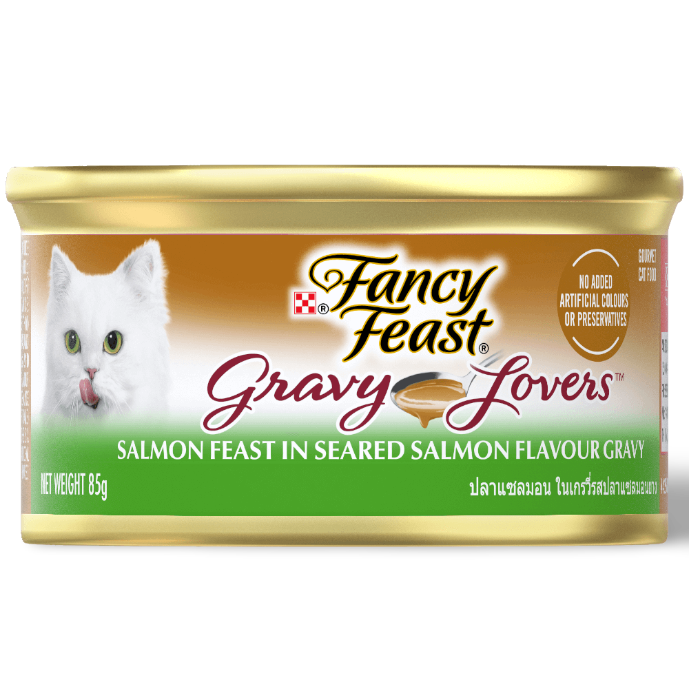 Adult Gravy Lovers Salmon Feast In Seared Salmon Flavour Gravy Wet Cat Food