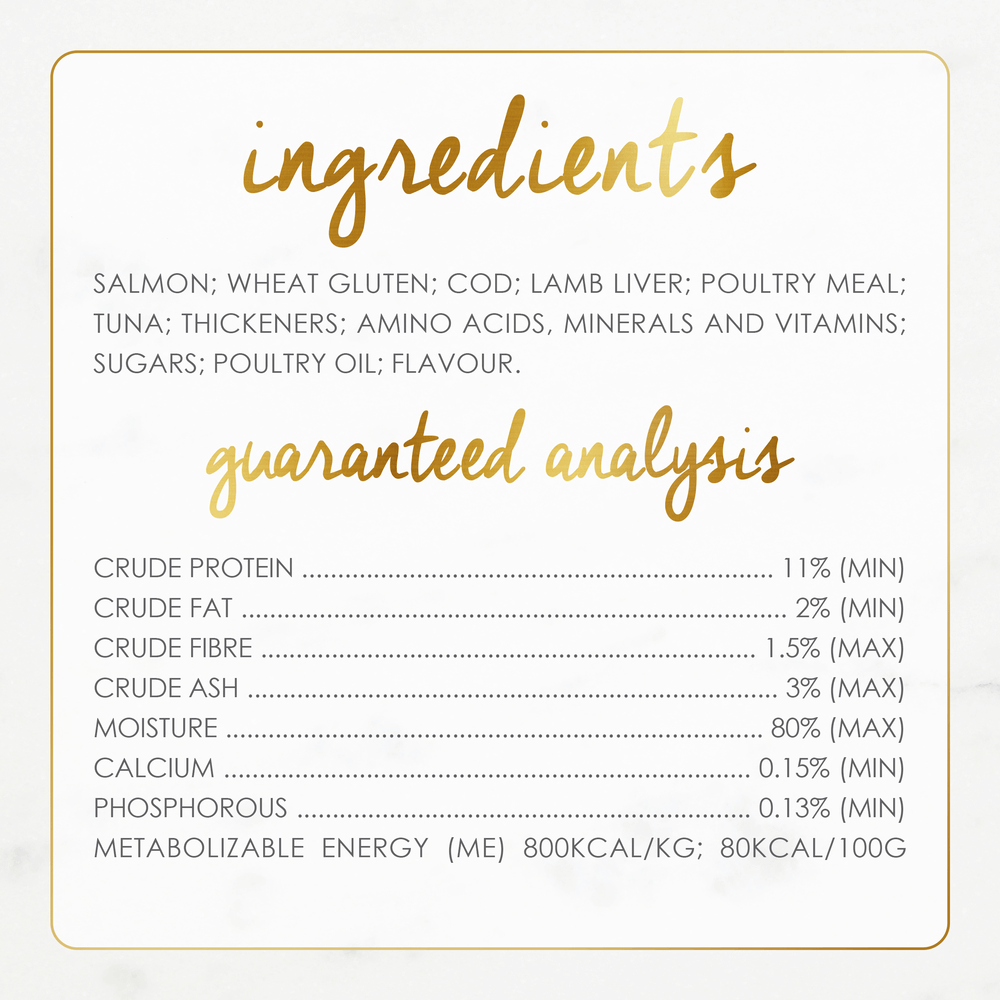 Adult Gravy Lovers Salmon Feast In Seared Salmon Flavour Gravy Wet Cat Food