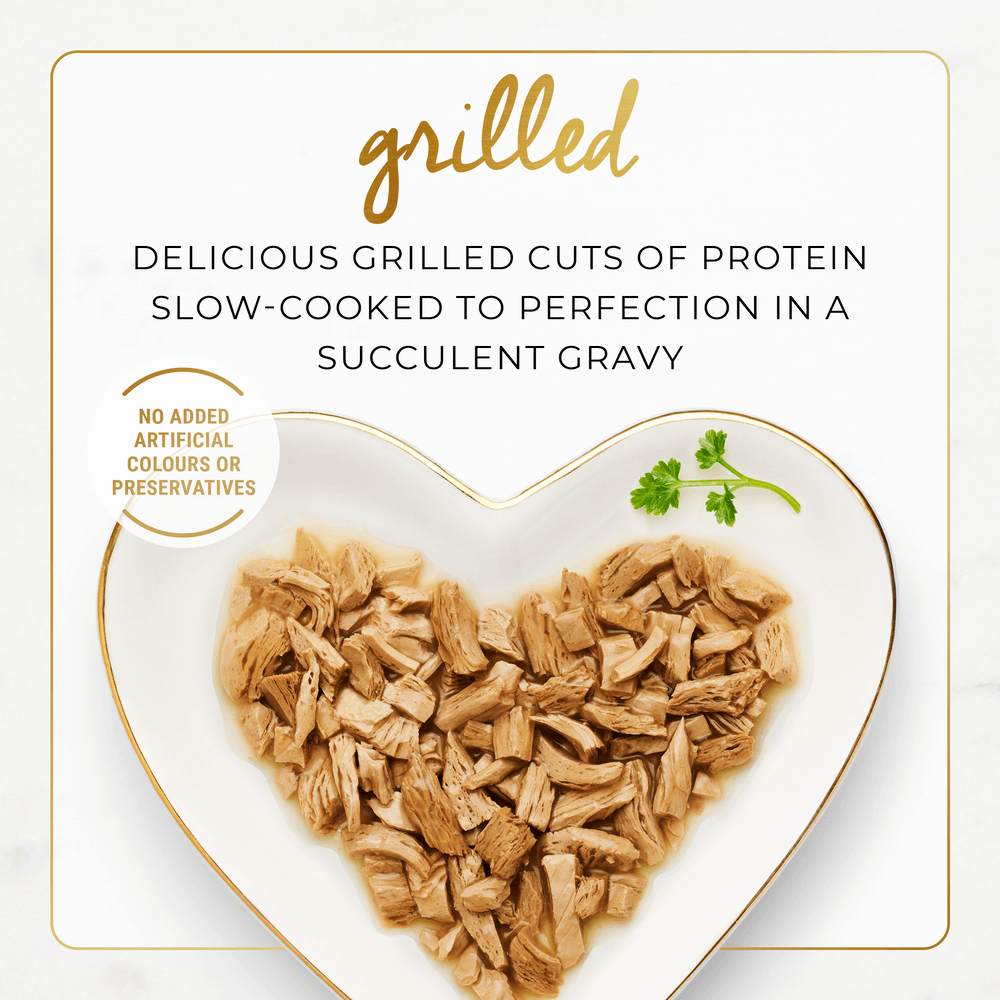 Adult Grilled Chicken Feast In Gravy Wet Cat Food