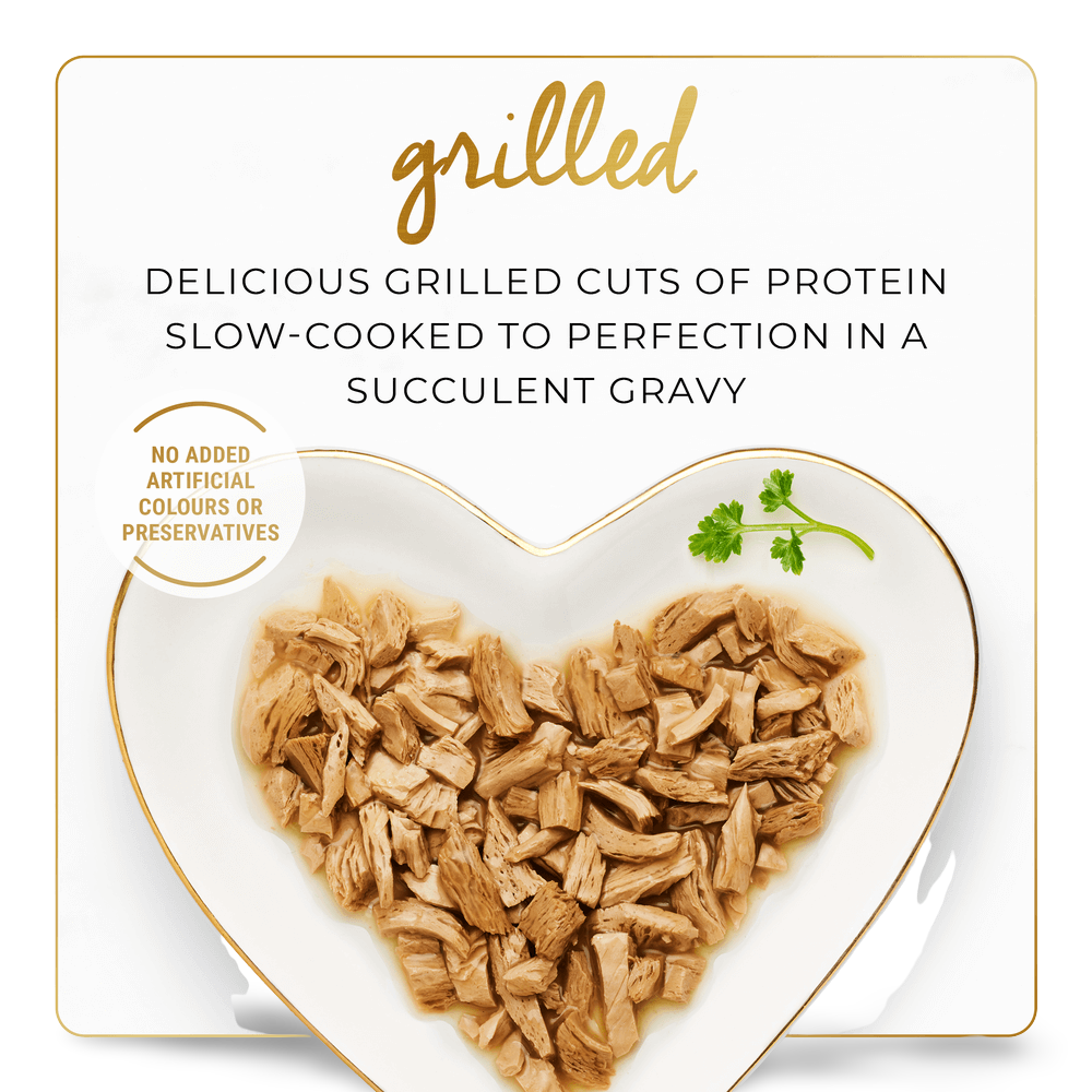 Adult Grilled Liver And Chicken Feast In Gravy Wet Cat Food