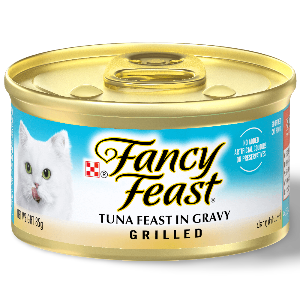 Adult Grilled Tuna Feast In Gravy Wet Cat Food