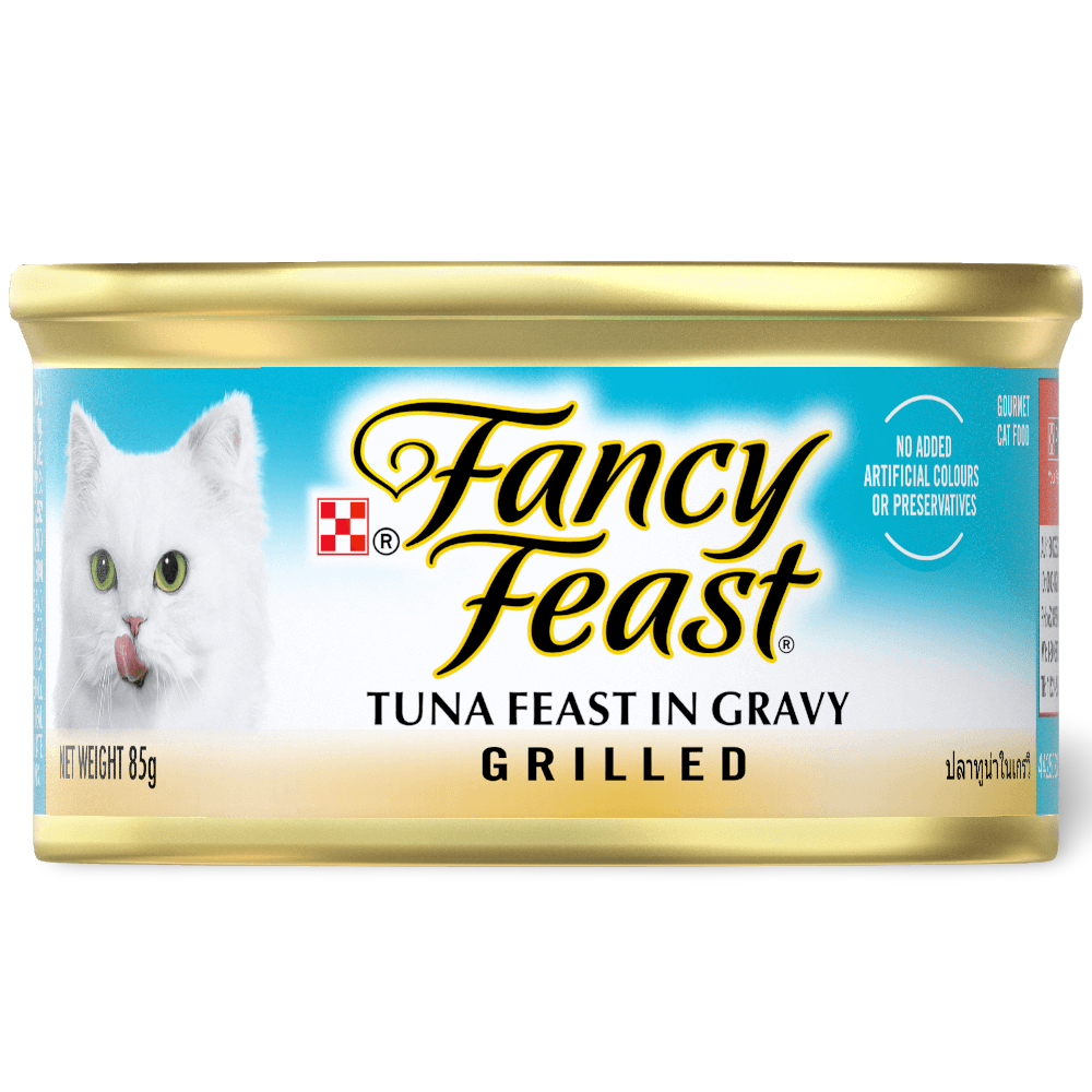 Adult Grilled Tuna Feast In Gravy Wet Cat Food