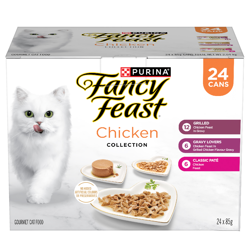 Chicken Collection Variety Pack Wet Cat Food Cans