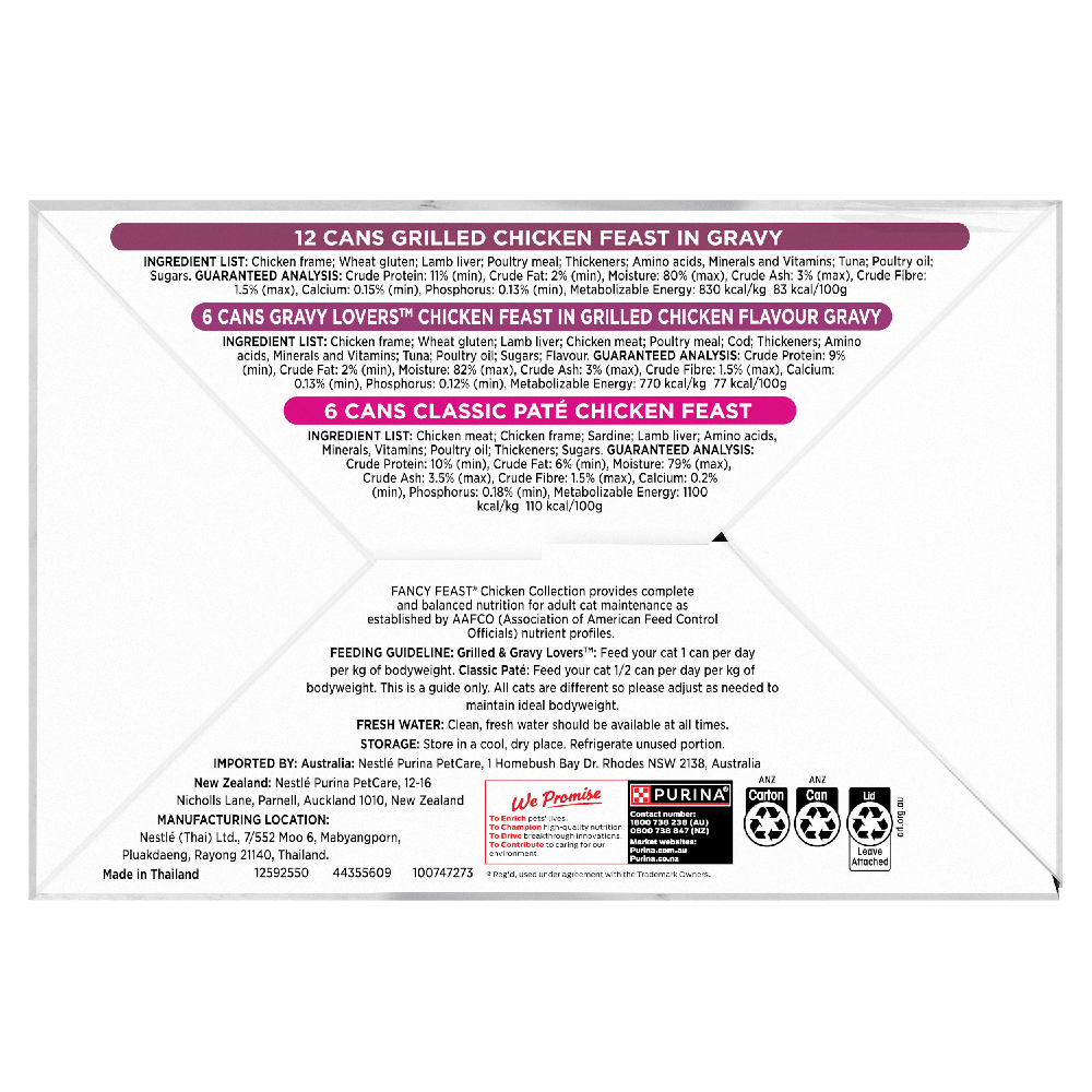 Chicken Collection Variety Pack Wet Cat Food Cans