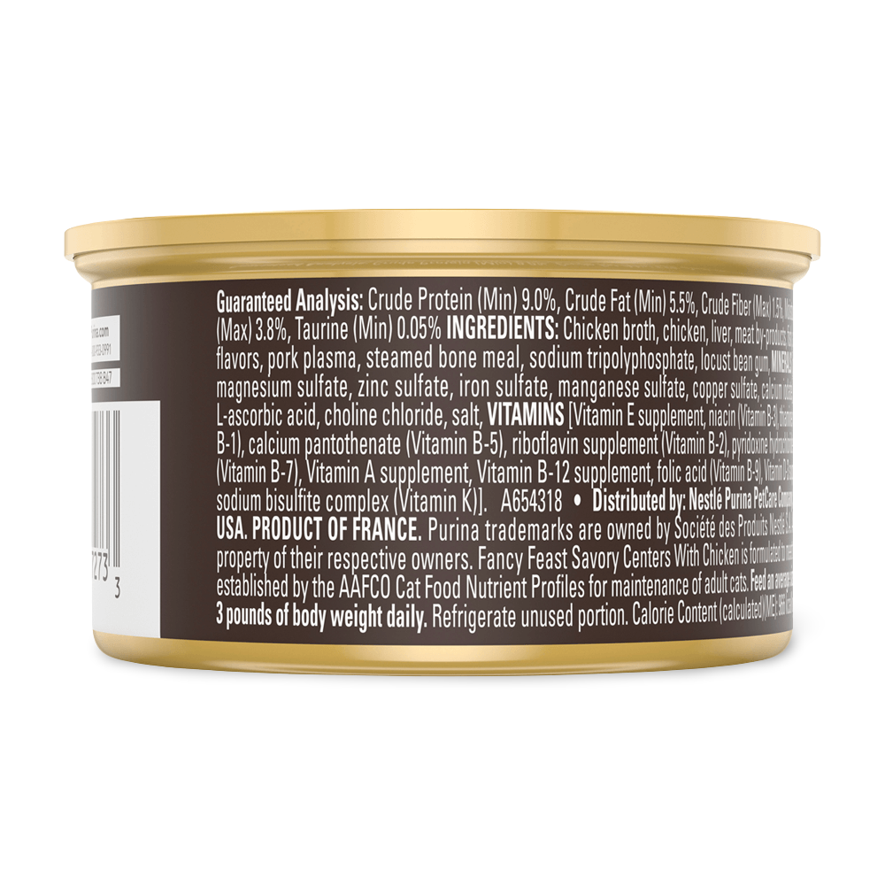 Savoury Centers Pate Chicken Gourmet Gravy Wet Cat Food