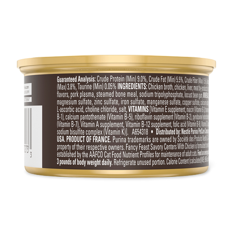 Savoury Centers Pate Chicken Gourmet Gravy Wet Cat Food