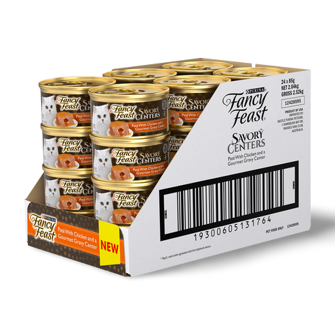 Savoury Centers Pate Chicken Gourmet Gravy Wet Cat Food