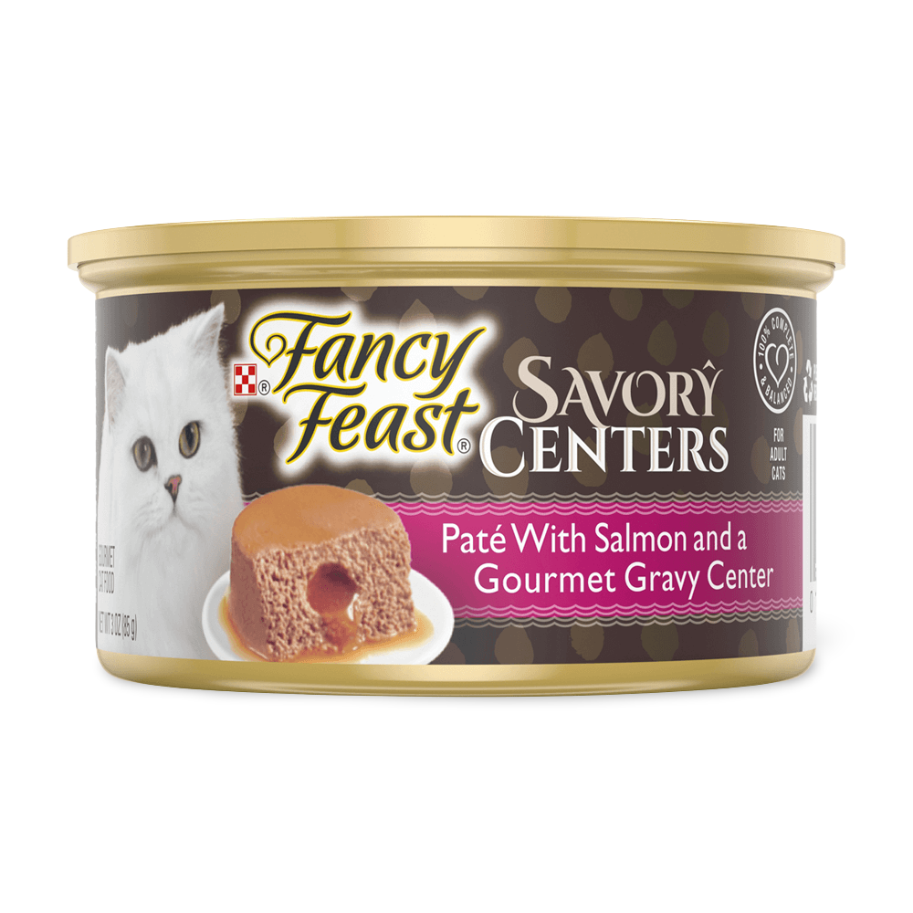 Savoury Centers Pate Salmon Gourmet Gravy Wet Cat Food