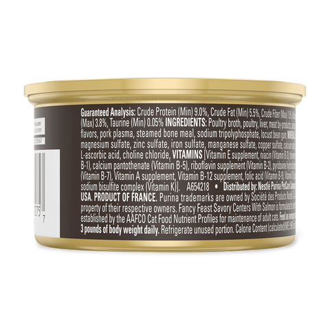 Savoury Centers Pate Salmon Gourmet Gravy Wet Cat Food