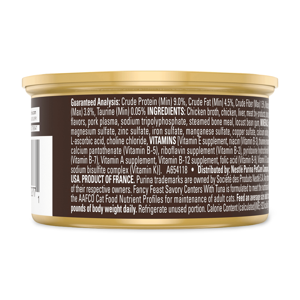 Savoury Centers Pate Tuna Gourmet Gravy Wet Cat Food