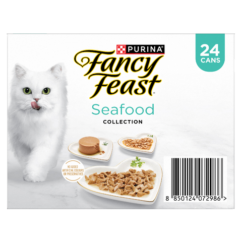 Seafood Collection Variety Pack Wet Cat Food Cans