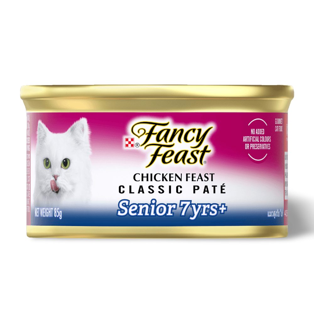 Senior Classic Pate Chicken Feast Gourmet Wet Cat Food