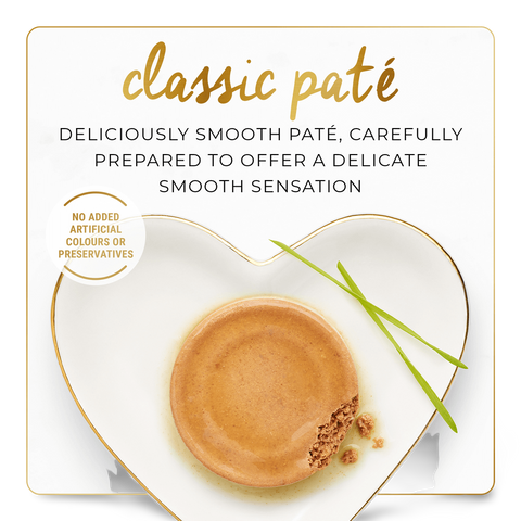 Senior Classic Pate Chicken Feast Gourmet Wet Cat Food