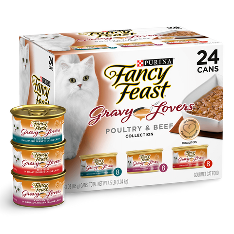 Variety Pack Gravy Lovers Poultry Beef Wet Cat Food