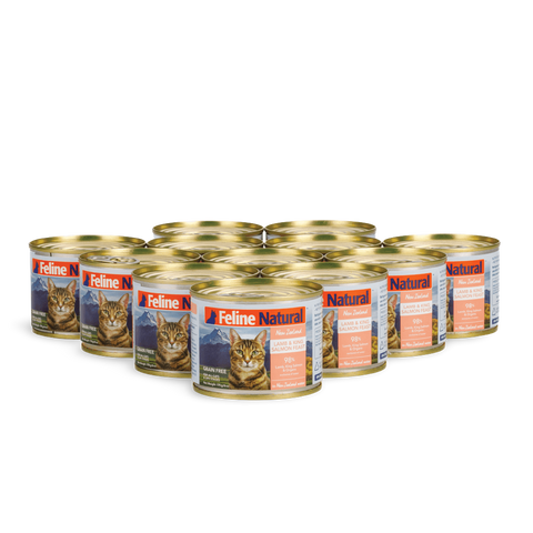 Cat Lamb And Salmon Can