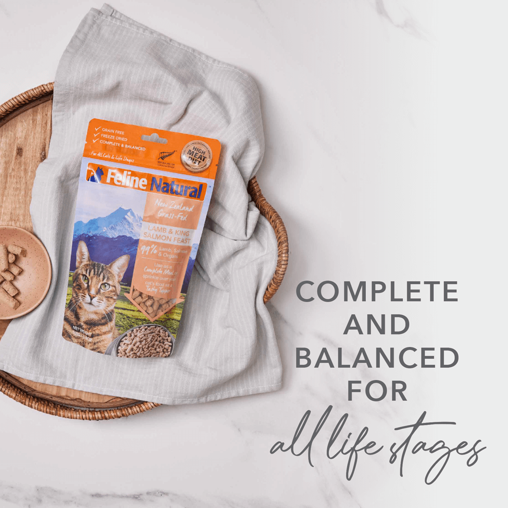 Lamb And Salmon Freeze Dried Cat Food