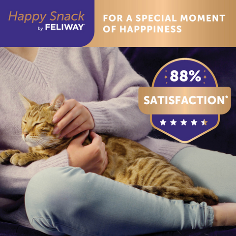 Feliway Happy Snack Chicken - Calming Lickable Cat Treat