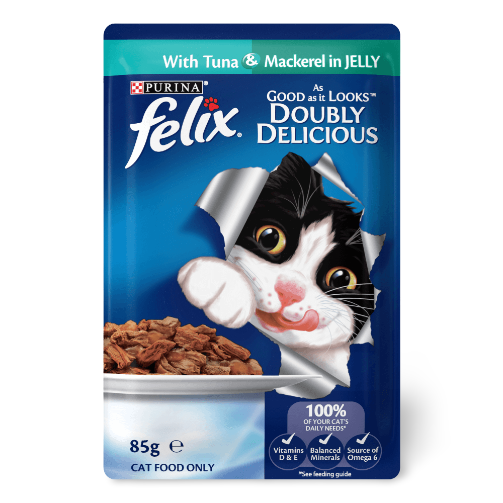 As Good As It Looks Doubly Delicious Fish Selection In Jelly Wet Cat Food Pouches