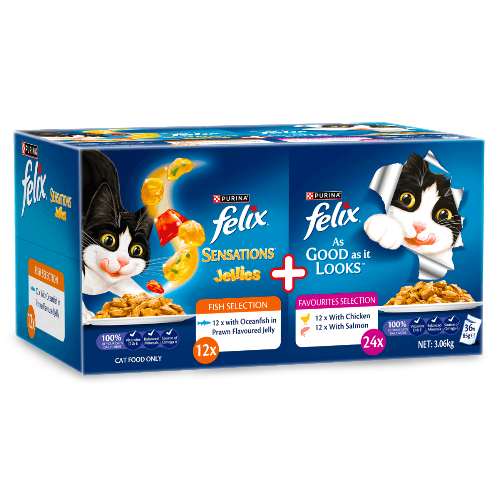 As Good As It Looks Sensations Jelly Adult Wet Cat Food Pouches