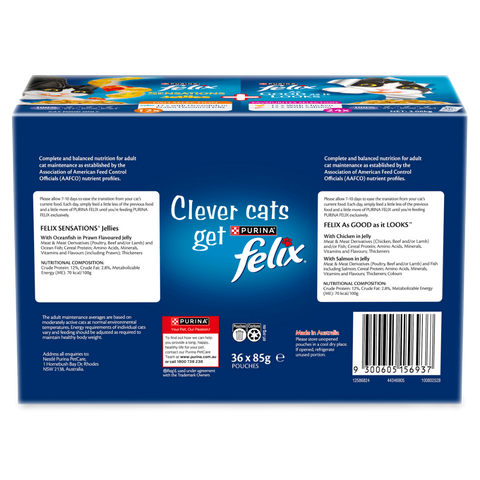 As Good As It Looks Sensations Jelly Adult Wet Cat Food Pouches