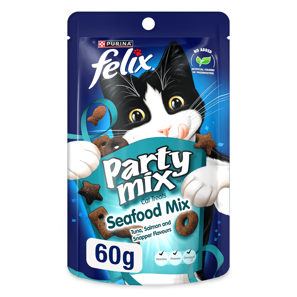 Party Mix Seafood Cat Treats