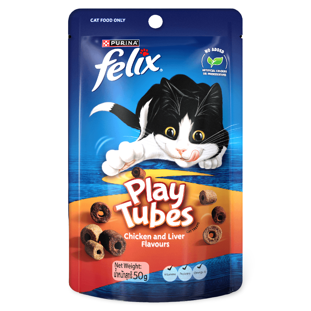 Play Tubes Chicken And Liver Cat Treats