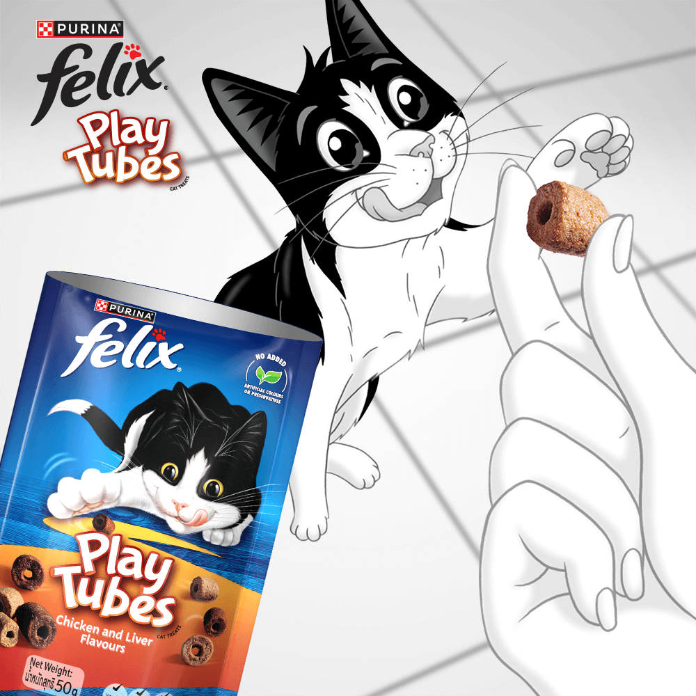 Play Tubes Chicken And Liver Cat Treats