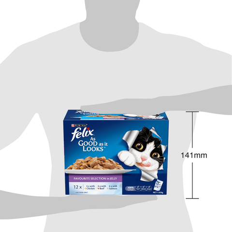 Wet Cat Food Adult Favourite Selection Pouches