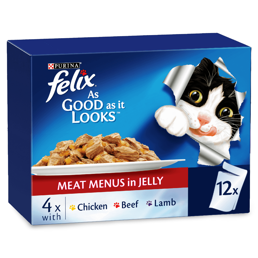 Wet Cat Food Adult Meat Menus Pouches