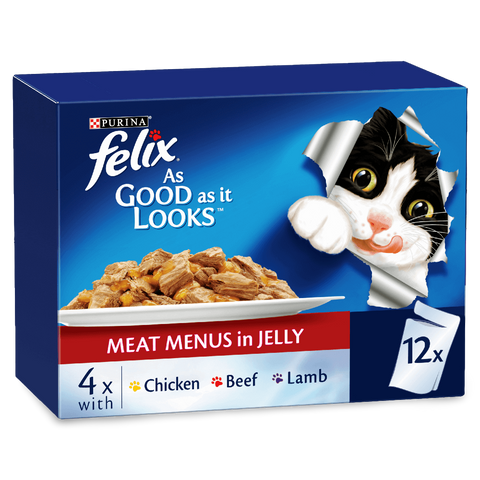 Wet Cat Food Adult Meat Menus Pouches