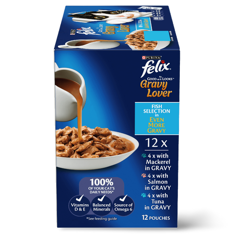 Wet Cat Food As Good As It Looks Gravy Lover Fish Selection