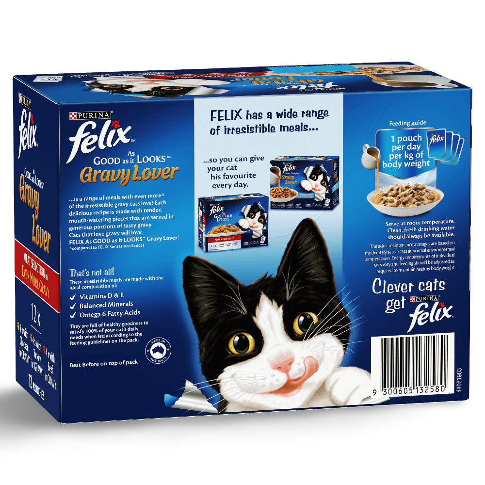 Wet Cat Food As Good As It Looks Gravy Lover Meat Selection