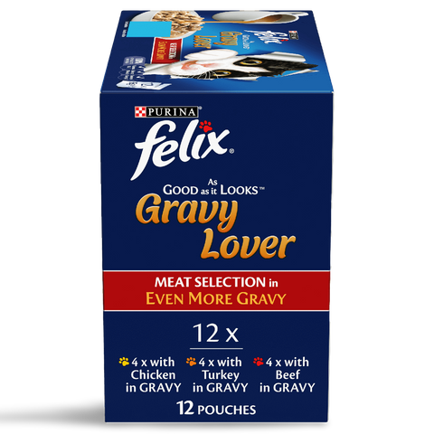 Wet Cat Food As Good As It Looks Gravy Lover Meat Selection